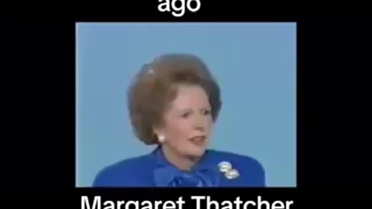 Margaret Thatcher warned us 40 years ago shame we didn’t listen!