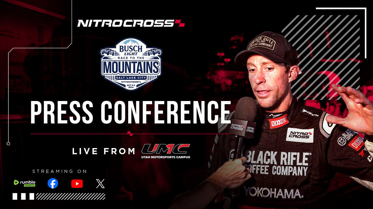 Nitrocross 24/25 Salt Lake City Press Conference | Utah Motorsports Campus