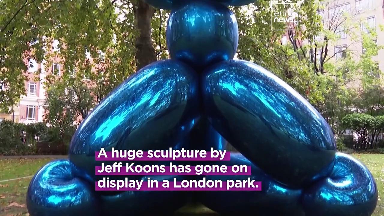 Huge Jeff Koons balloon animal sculpture set to fetch millions at London auction