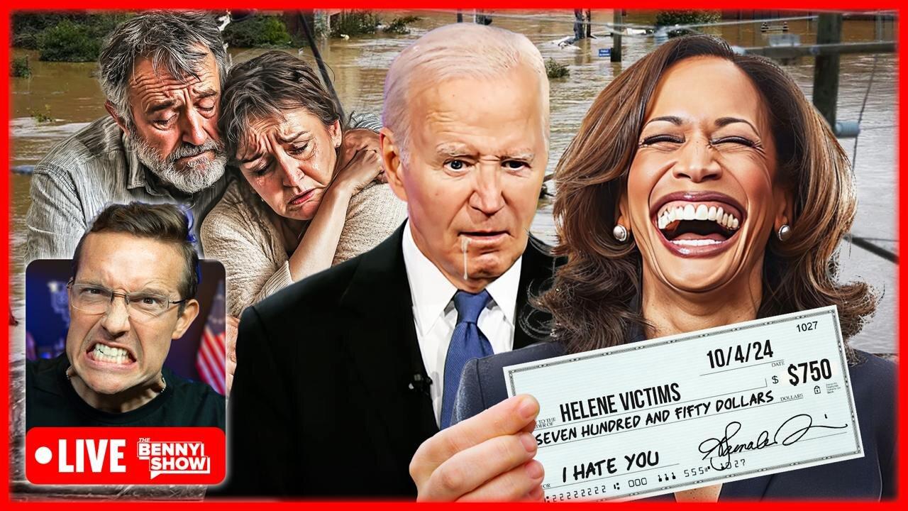 America First Helps Devastated Hurricane Victims as Harris and Joe ABANDON | 'Kamala's Katrina!'