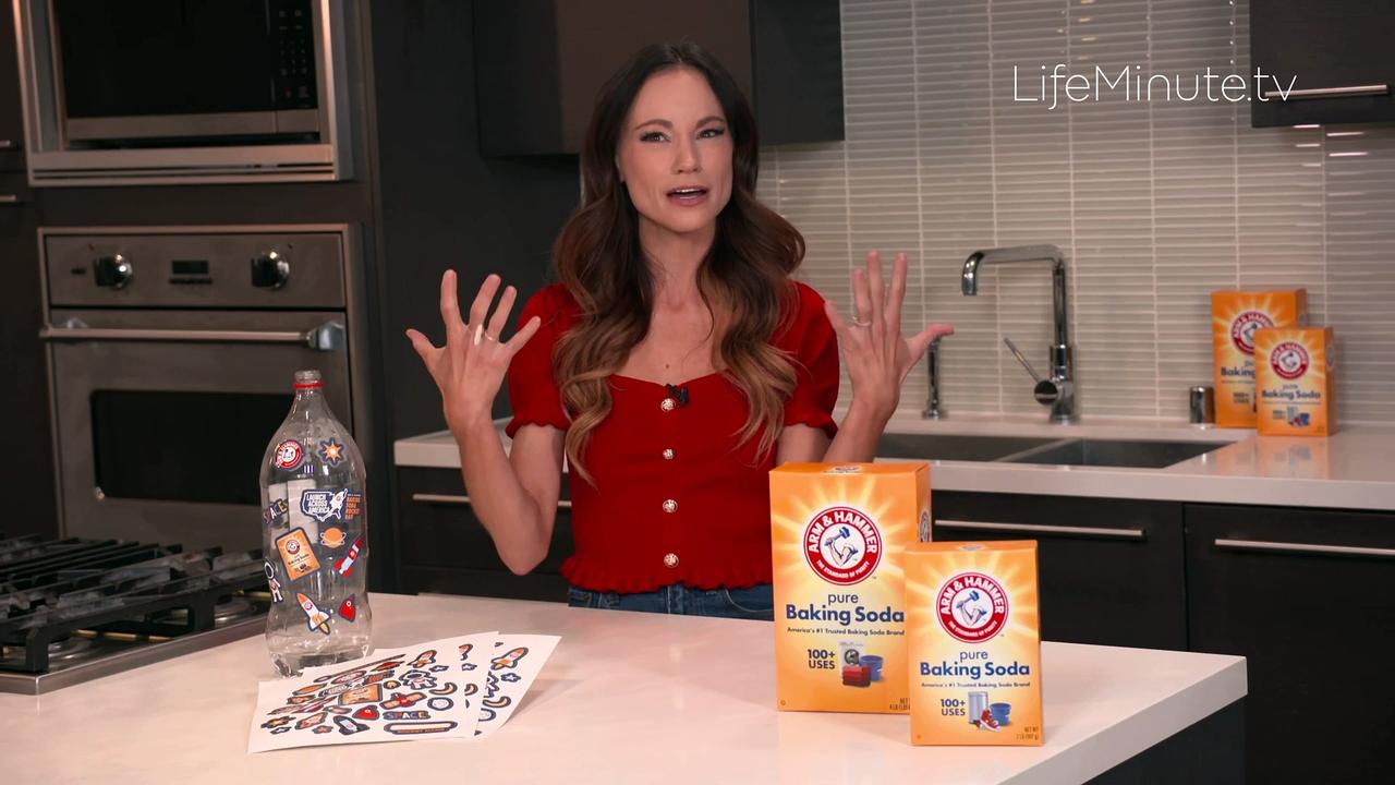 The Space Gal, Emily Calandrelli, Shows Students How to Build a Baking Soda Rocket for Baking Soda Rocket Day: Launch Across Ame