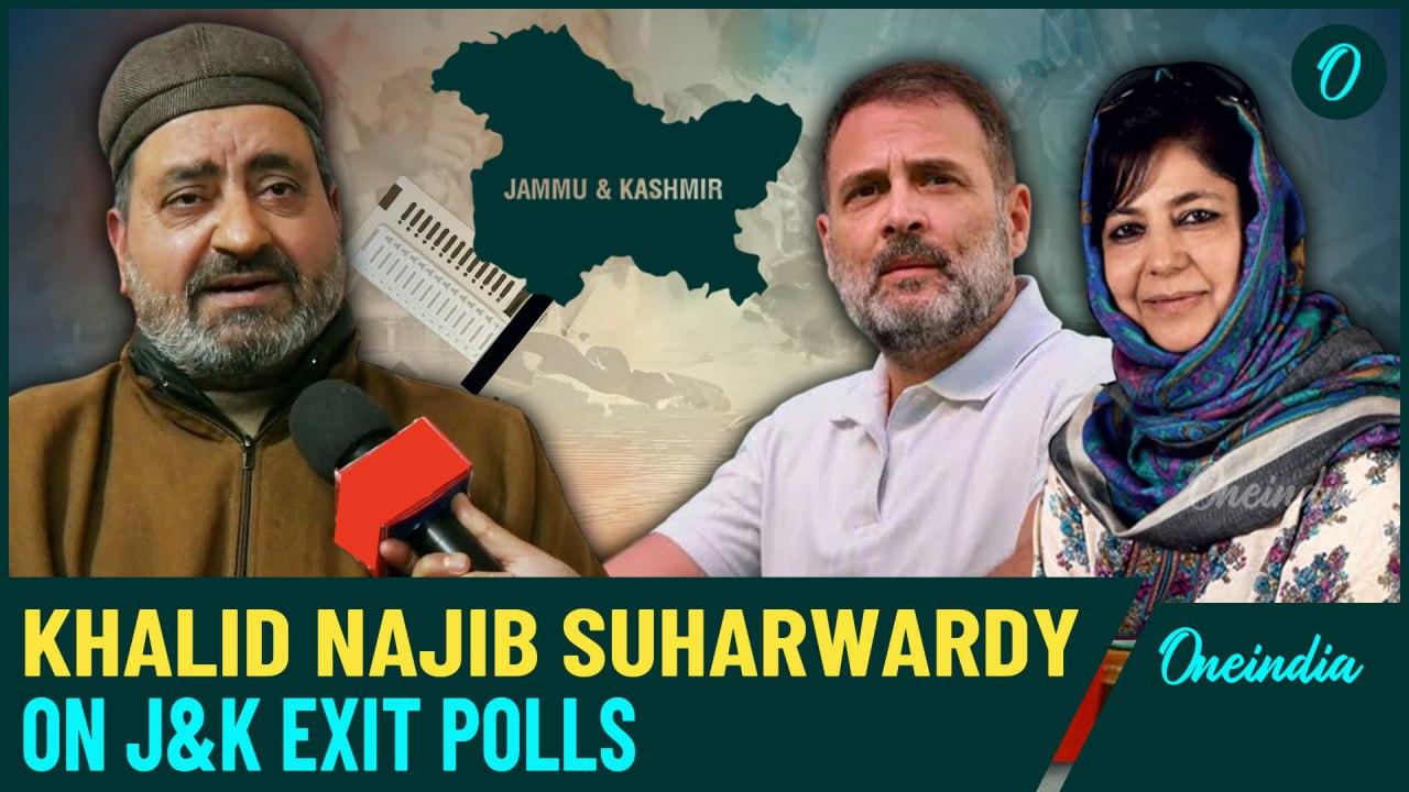 J&K Exit Poll Result: Khalid Najib Suharwardy, National Conference Shares His Opinion