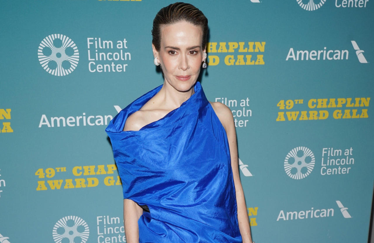 Sarah Paulson is looking forward to acting with Kim Kardashian in the legal drama 'All's Fair'