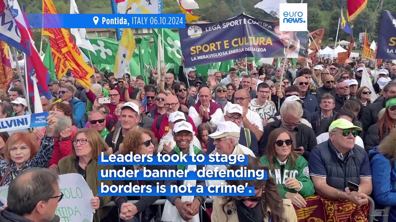 Right-wing 'Patriots for Europe' group rallies around Italian politician Matteo Salvini