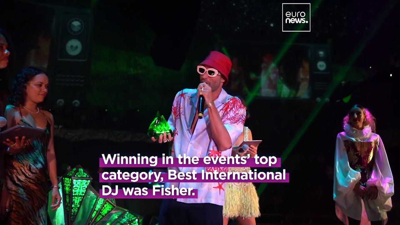 Fisher wins top honour at 2024 DJ Awards as ceremony returns to Ibiza in style