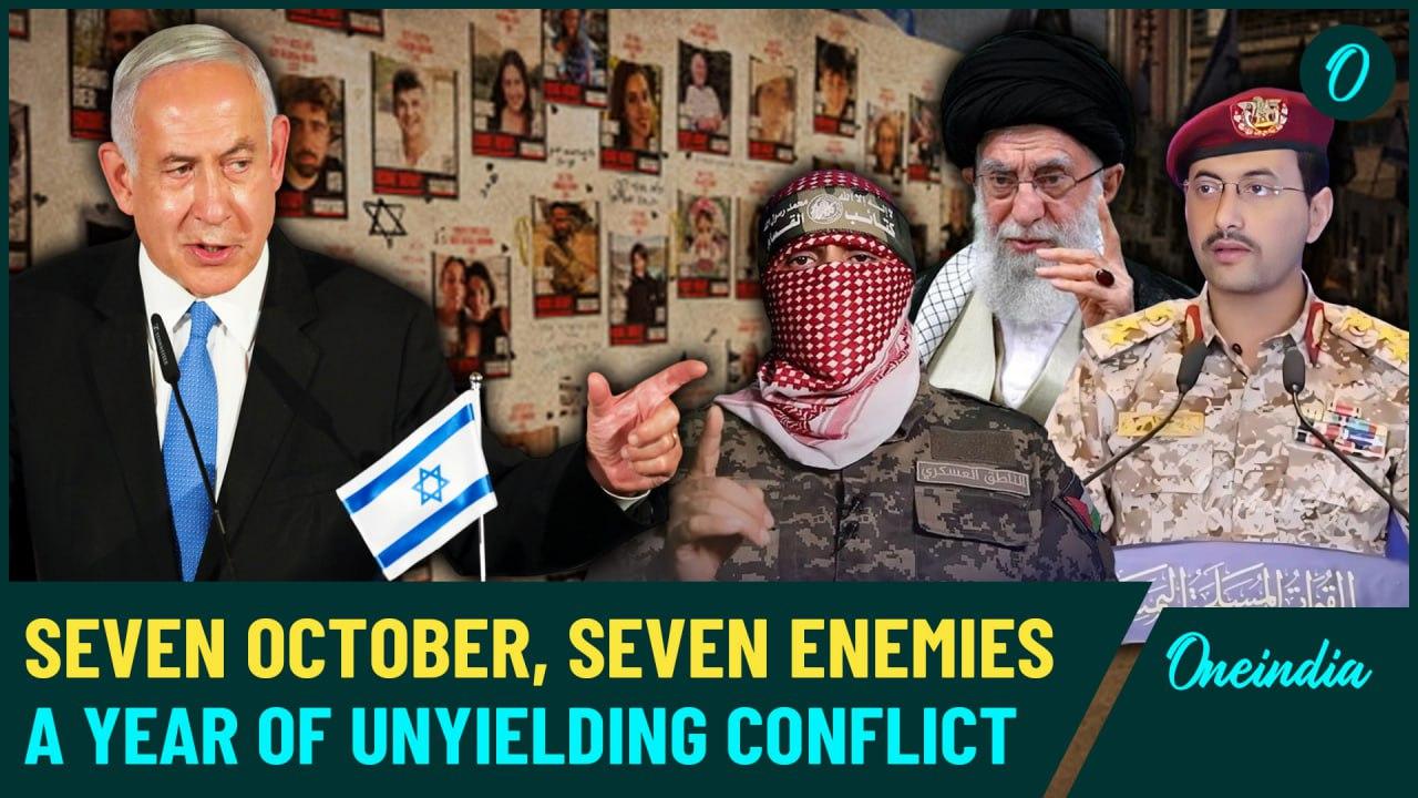 Seven Enemies, One Year: The Unfolding Chaos of Israel-Hamas Conflict Since October 7, 2023