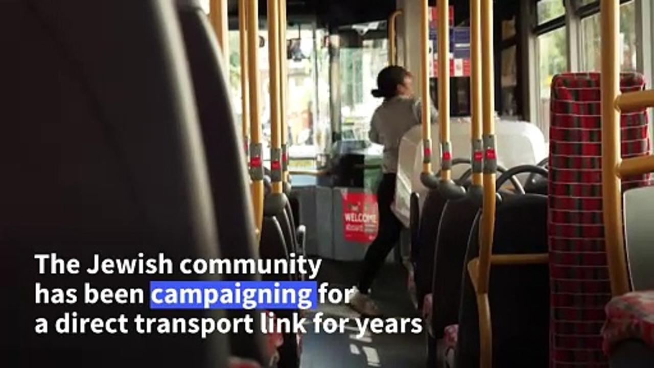 New bus route links Jewish neighbourhoods in London