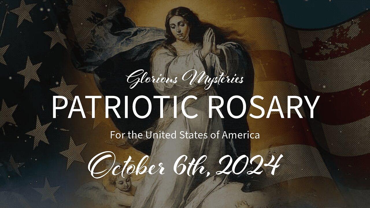 LIVE PATRIOTIC ROSARY FOR THE ELECTION WITH FR. WELDON - 10.6.24