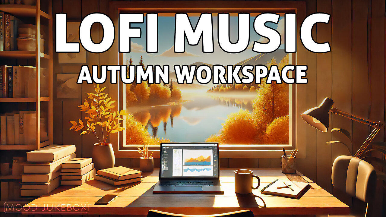 Autumn Workspace 🖥️🍁 Lofi Radio 😌 Chill Vibes • Work Study Relax [chill lo-fi hip hop beats]