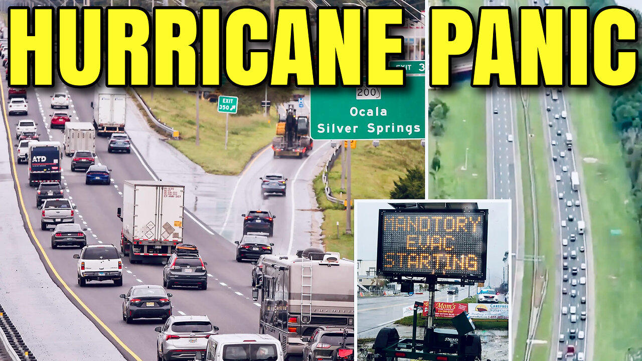 Florida Panic Ensues Following Hurricane Evacuation Orders - Bubba the Love Sponge® Show | 10/8/24