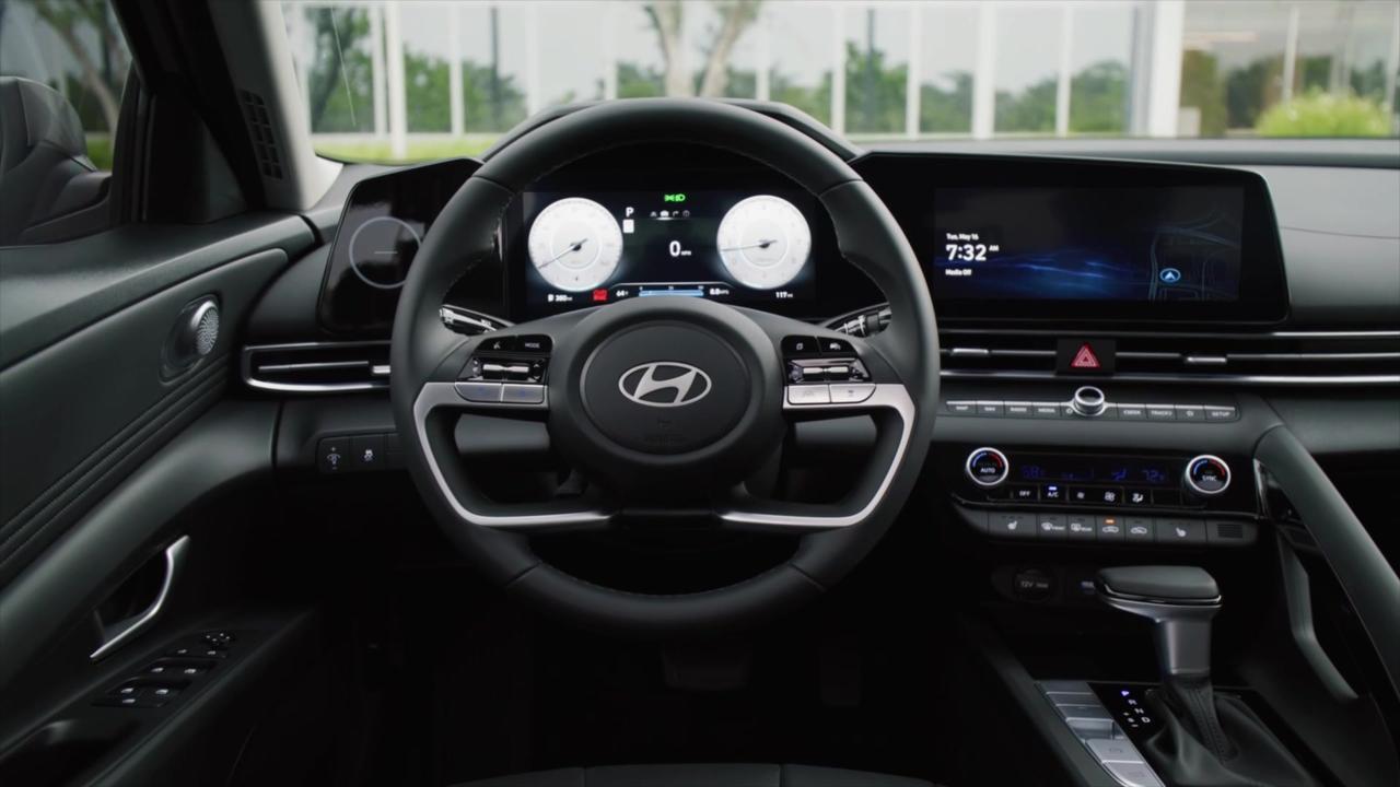 2025 Hyundai Elantra Interior Deisgn