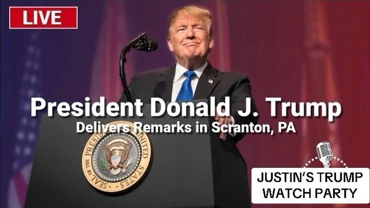 President Trump Delivers Remarks Live in Scranton, PA - 10/9/24