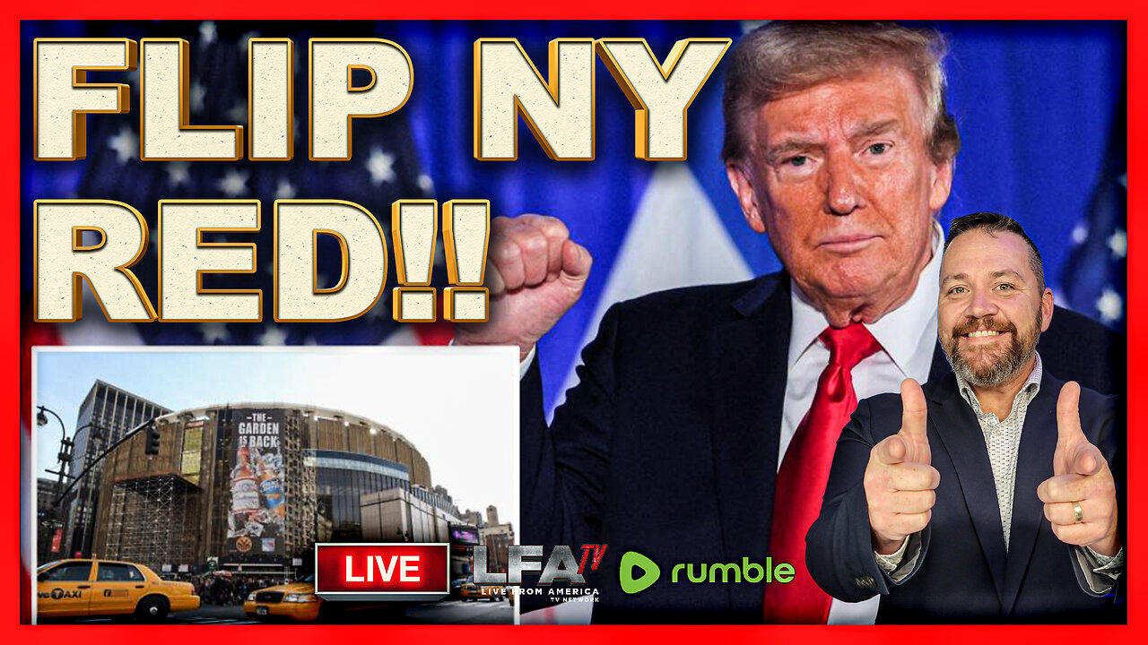 FLIP NY & CHICAGO RED! | LIVE FROM AMERICA 10.10.24 11am EST