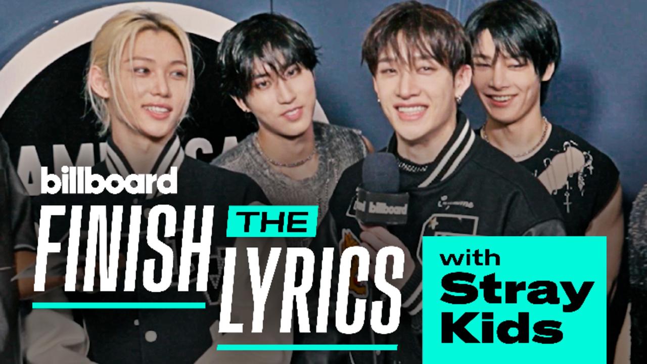 Stray Kids Play ‘Finish The Lyrics’ | Billboard