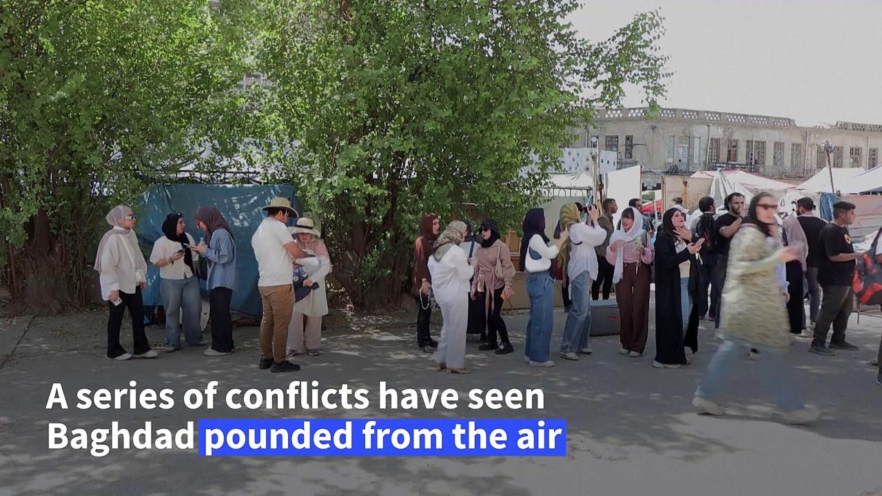 Baghdad's historic centre enjoys revival after decades of conflict