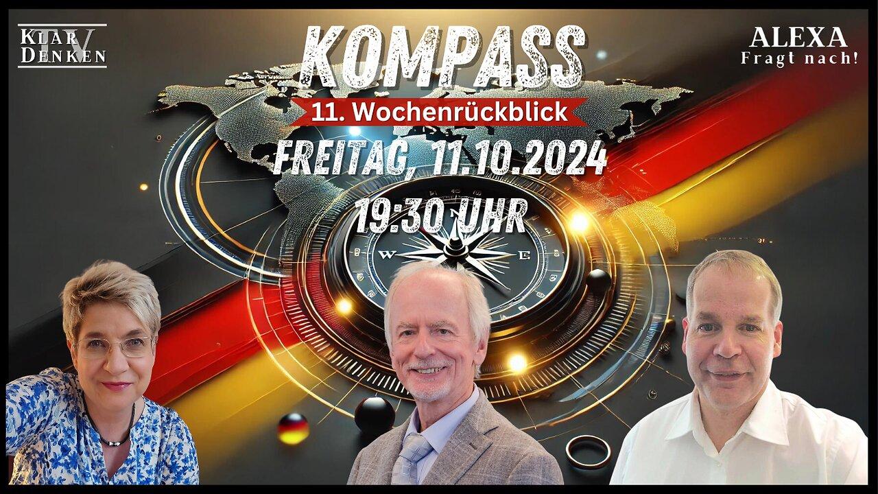 LIVE | KOMPASS  11. Wochenrückblick mit Alexa, Stefan und Prof. Dr. Werner Bergholz