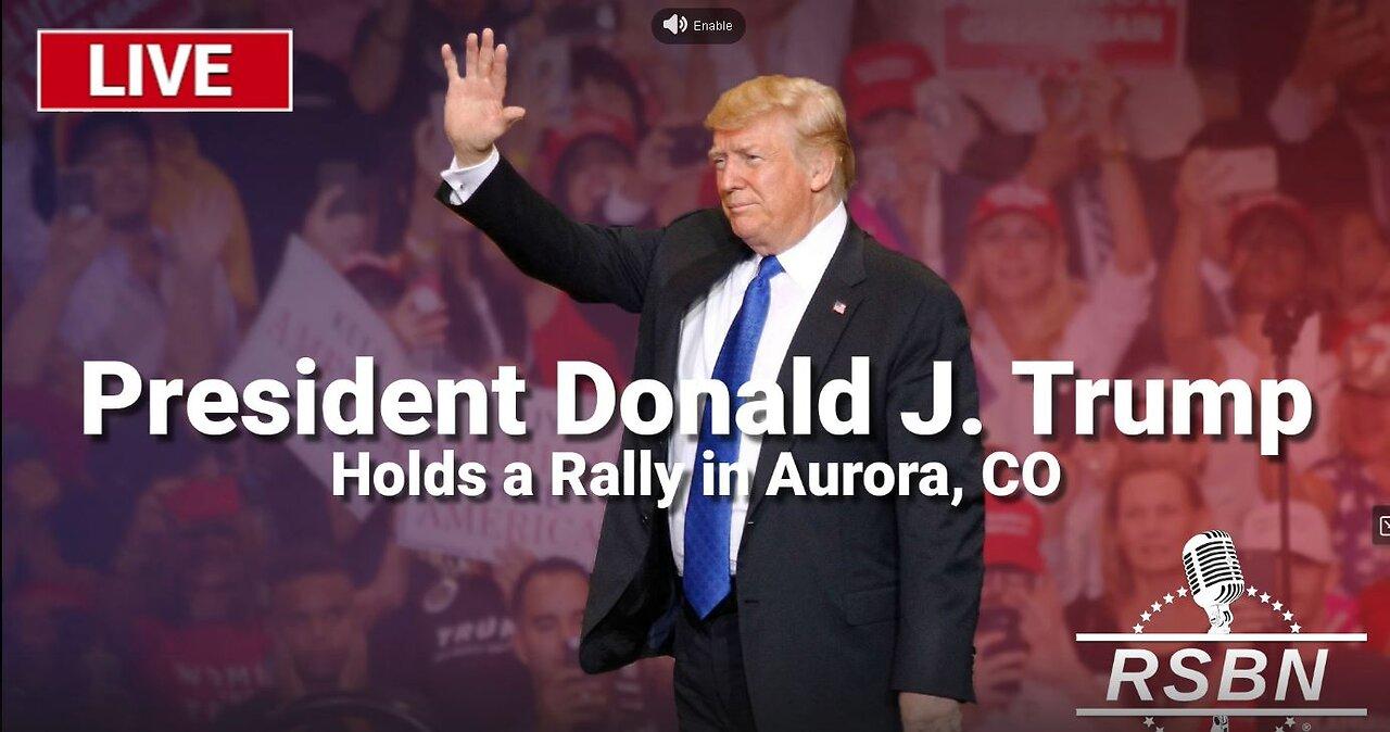 Trump Rally in Aurora, Colorado - 10.11.2024 3PM ET