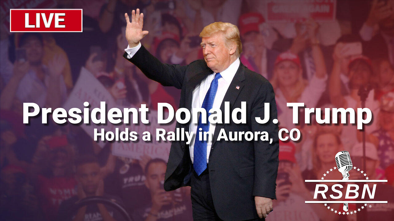 L​IVE: President Trump Holds a Rally in Aurora, CO - 10/11/24