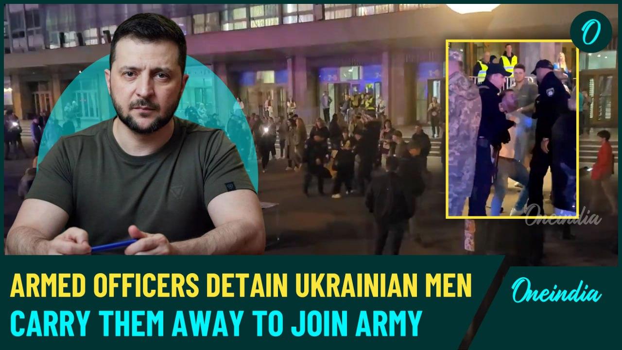 SHOCKING | Ukrainian Forces Raid Kyiv Concert | Men Detained, Forcefully Taken to Join Military