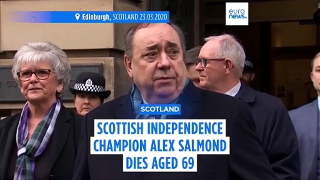 Scotland's former First Minister, Alex Salmond, dies aged 69