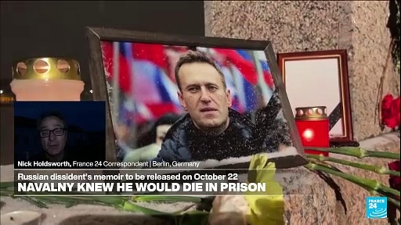 Alexei Navalny wrote he knew he would die in prison in new memoir