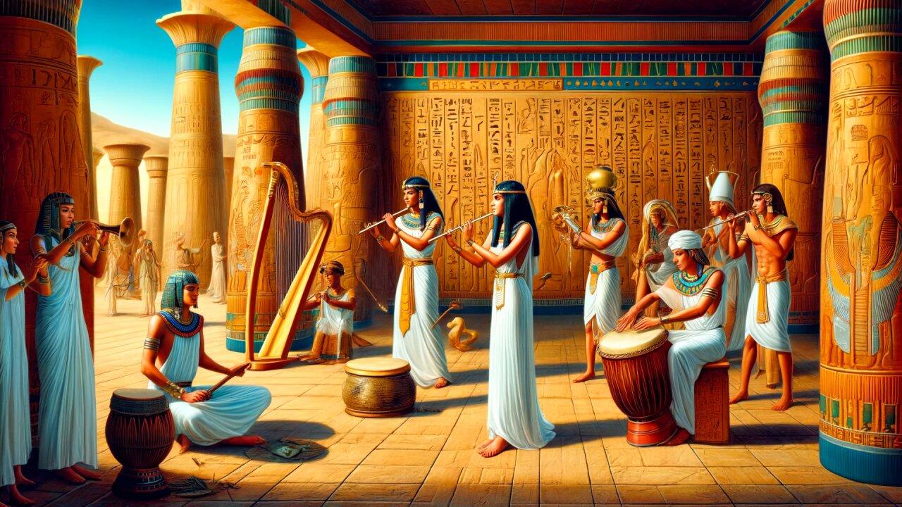 Ancient Vibes: Live Egyptian Music Performance Relaxing