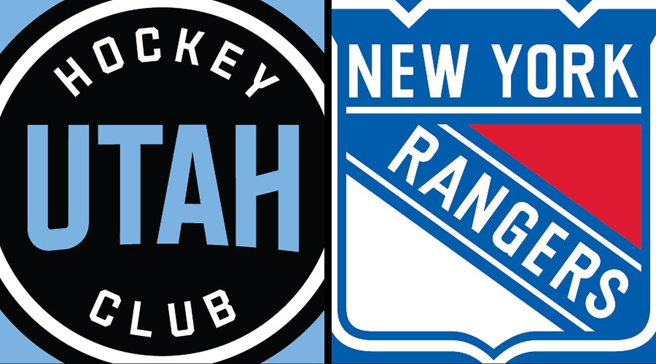 Utah Vs New York Rangers 10/12/2024