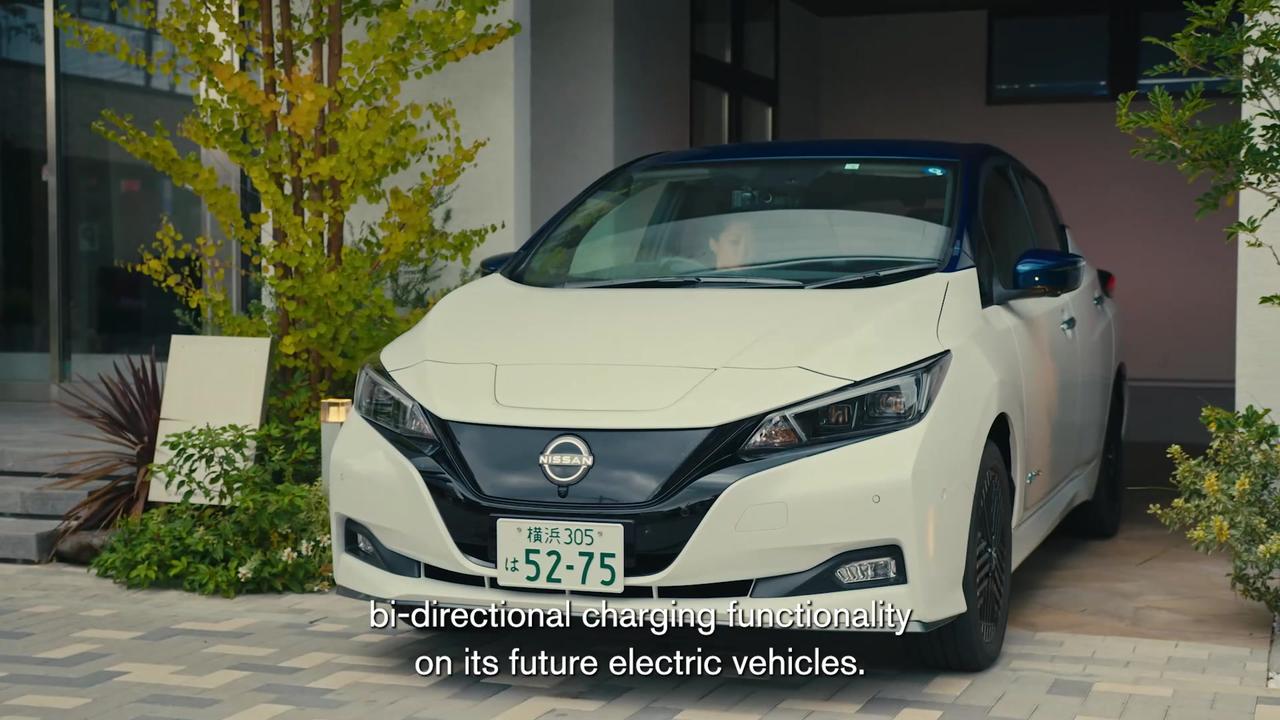 Nissan to launch affordable Vehicle to Grid technology from 2026