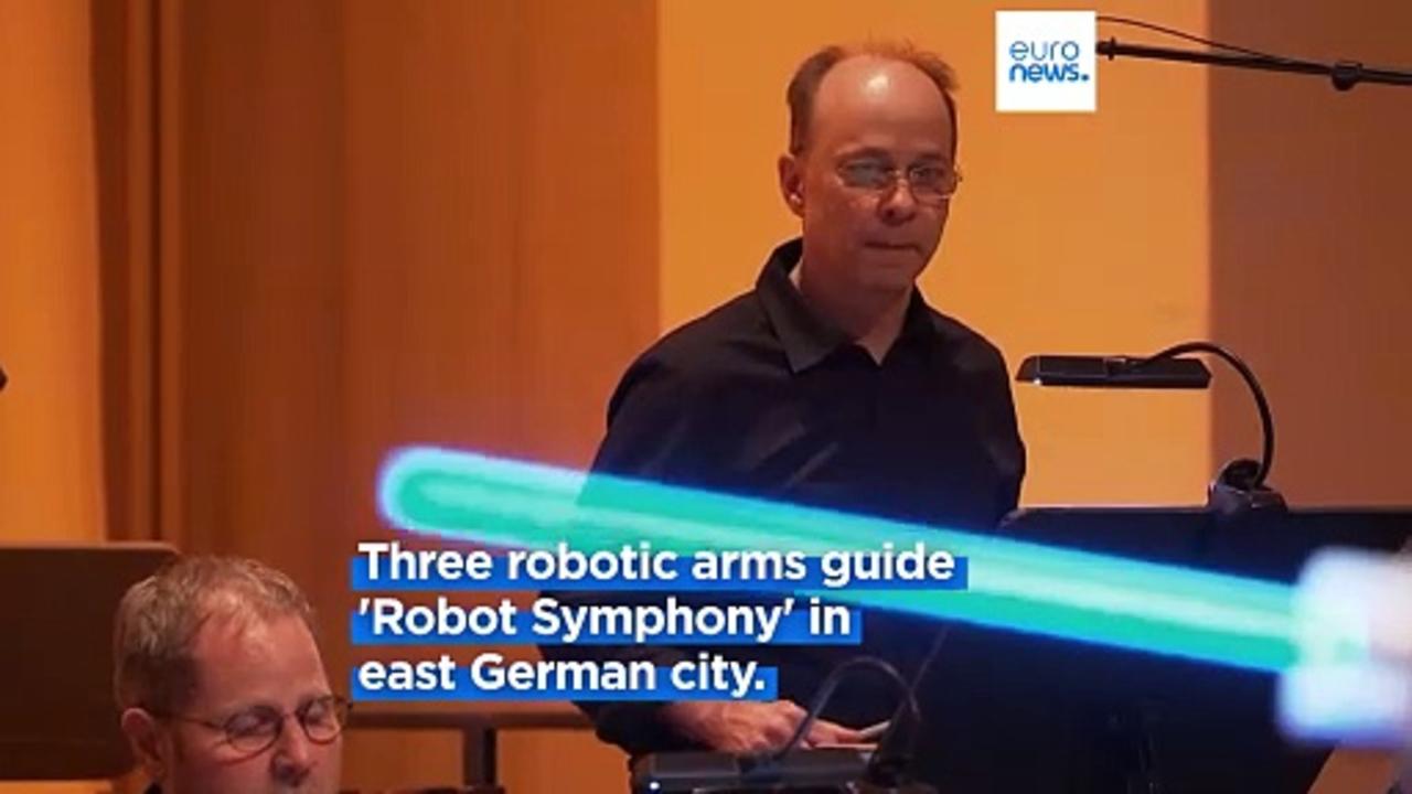 Slave to the rhythm: Three-armed robot conducts German symphony