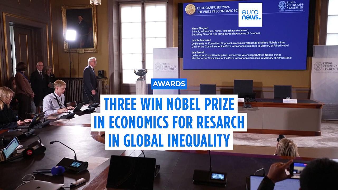 Three win Nobel Prize in Economics for research in global inequality