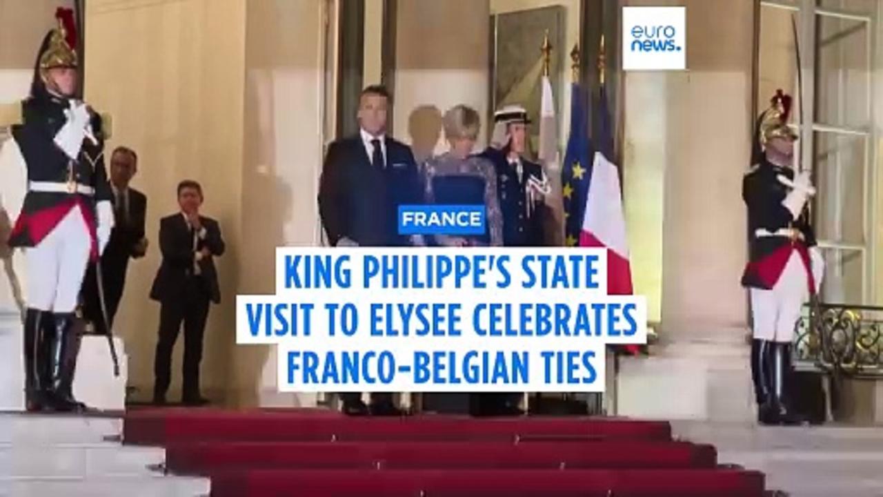 Belgium's King Philippe visits France to celebrate shared views on Europe