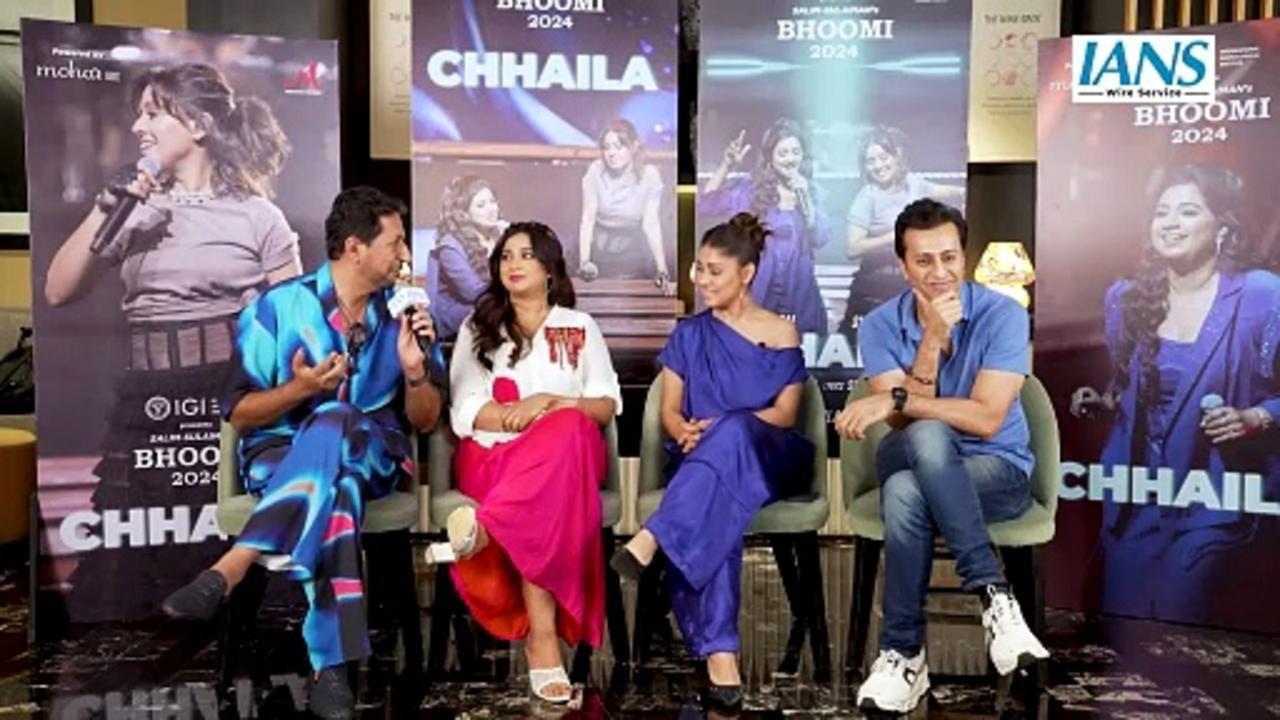 Interview of Salim Sulaiman Shreya Ghoshal and Sunidhi Chauhan for their latest album Chhaila