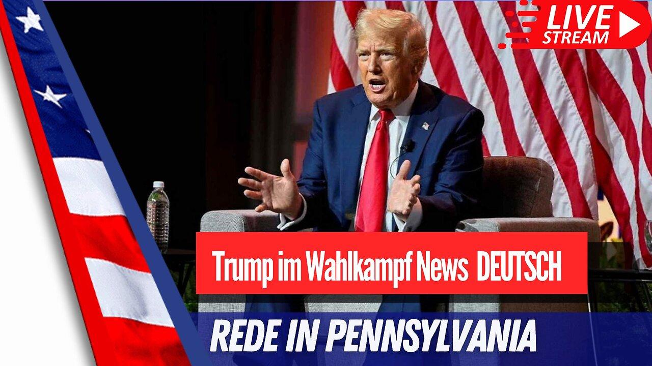 LIVE: Trump hält Bürgerversammlung in Pennsylvania