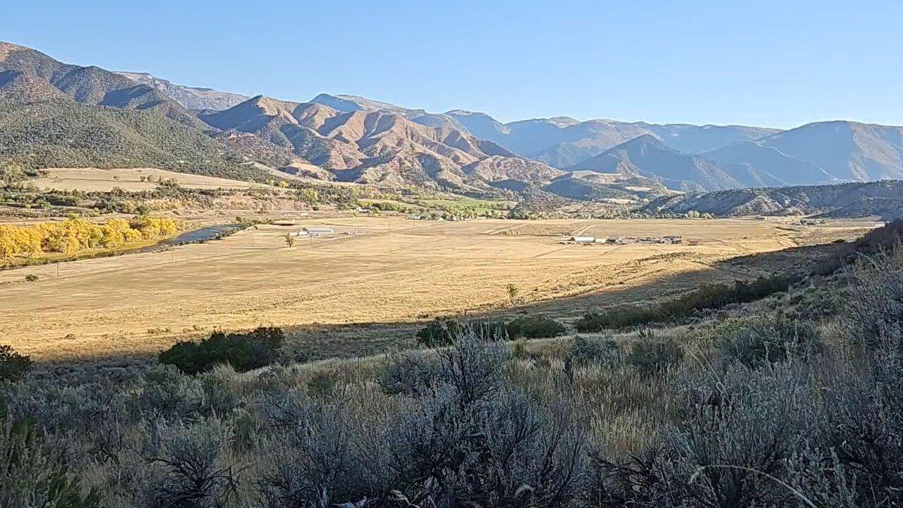 The Grand Hogback View of Nutrient Farm West Pasture