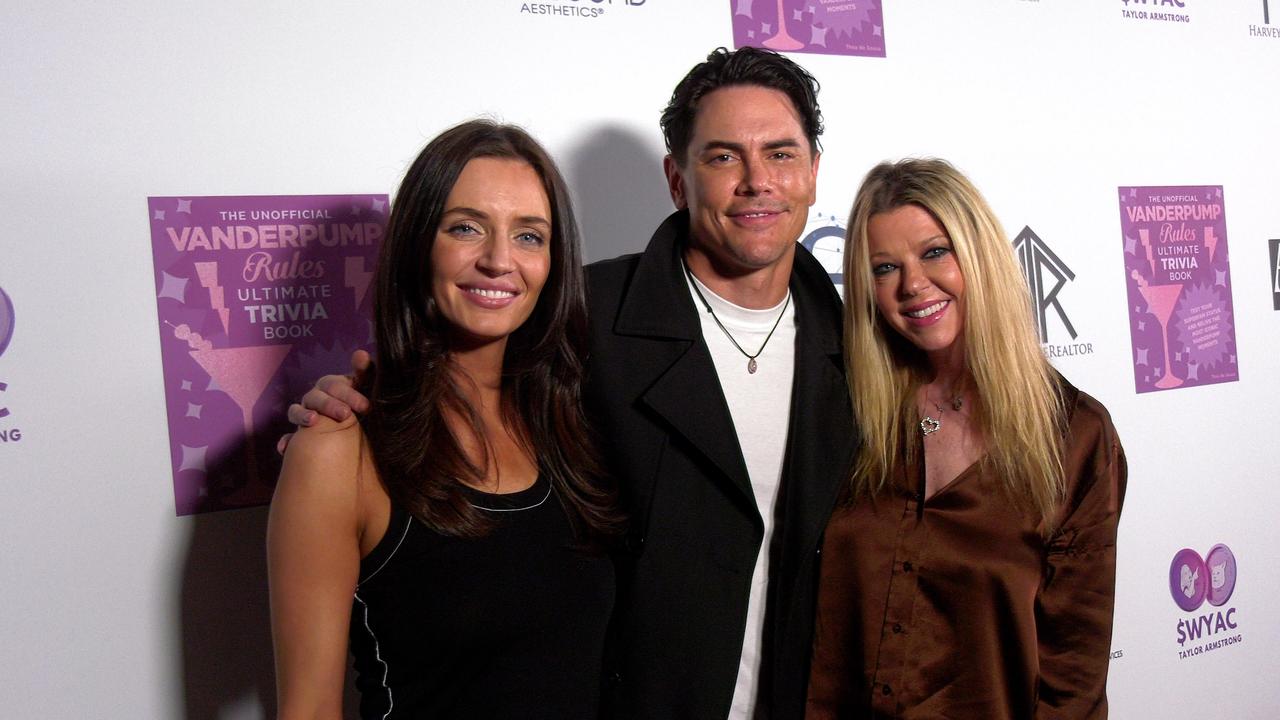 Victoria Lee Robinson, Tom Sandoval, and Tara Reid | The Unofficial Vanderpump Rules Ultimate Trivia Book Release Party | Red Ca