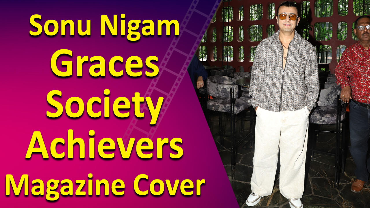 Sonu Nigam's Heartfelt Thank You: 'I Feel Honored to Be on the Cover