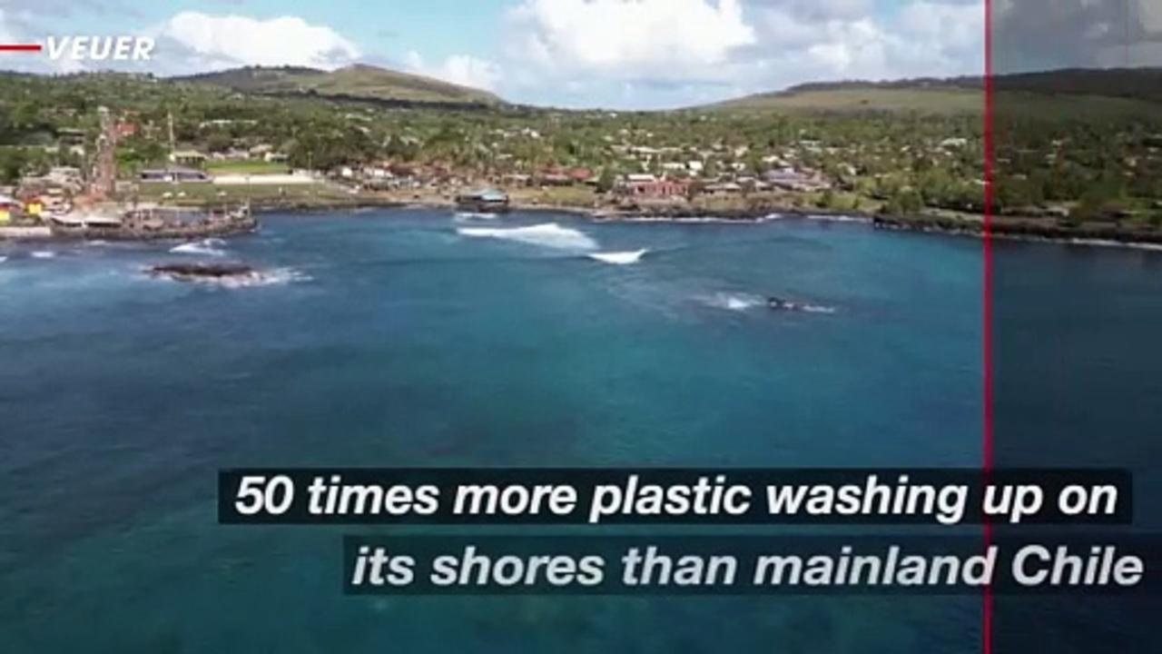 Plastic Vortex Floods Easter Island Shores