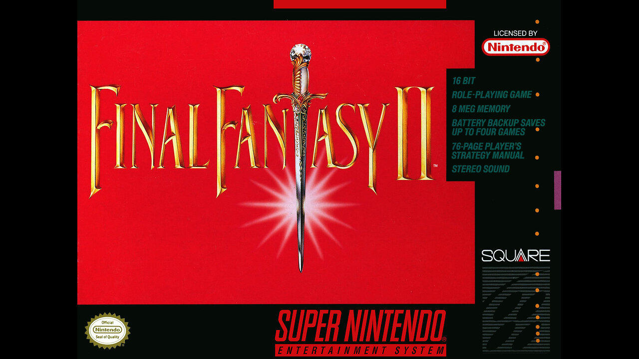 Final Fantasy 2 NES 1988 Nintendo SNES LIVE Playthrough - Retro Games Live