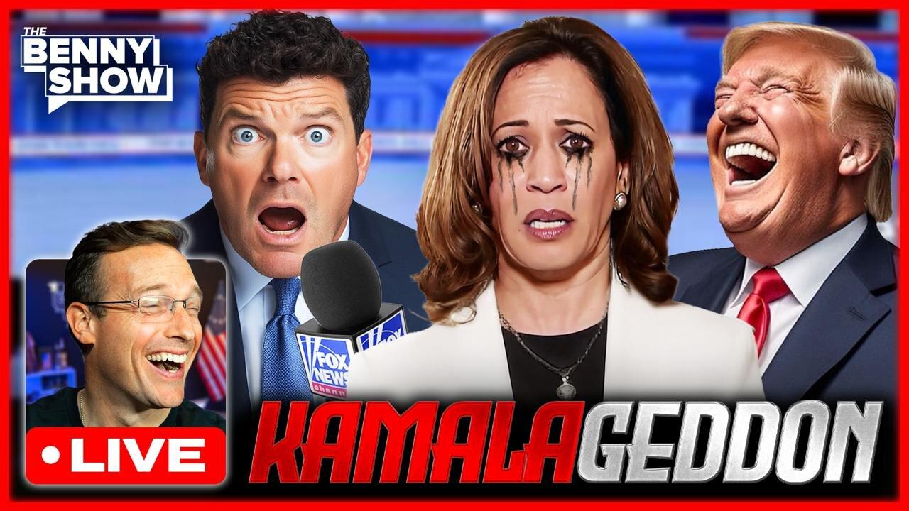 🚨WATCH: Kamala Harris LIVE Fox News Interview Right NOW! Total TRAIN WRECK, Kamala Campaign Doomed?