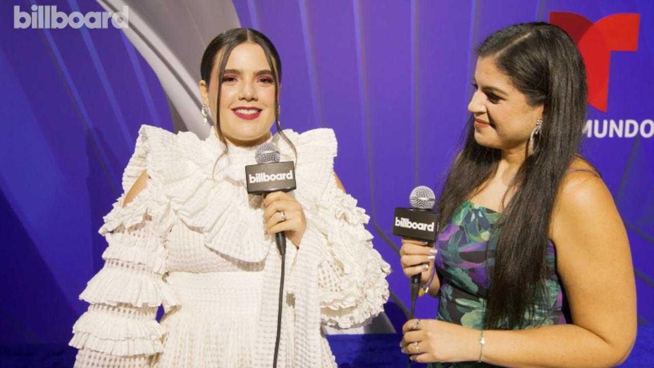 Camila Fernández Talks About Her New Album & Tour | Billboard Latin Music Awards 2024