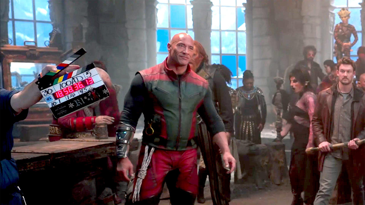 Dwayne Johnson and Chris Evans Take You Inside Red One