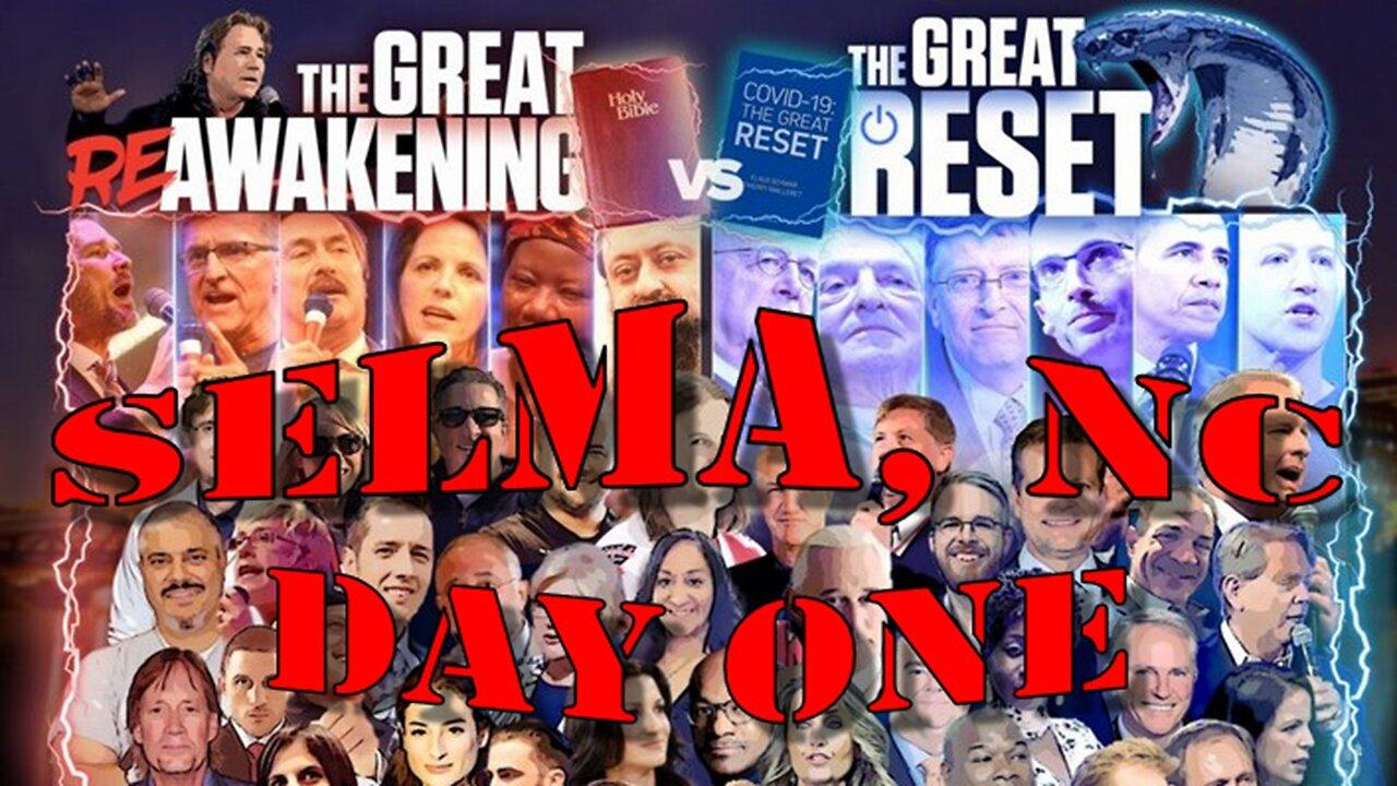 Final ReAwaken America Tour | Selma, NC | Day One | Clay Clark, Tom Renz, General Flynn, Lara Trump, Peter Navarro, Kash Patel, 