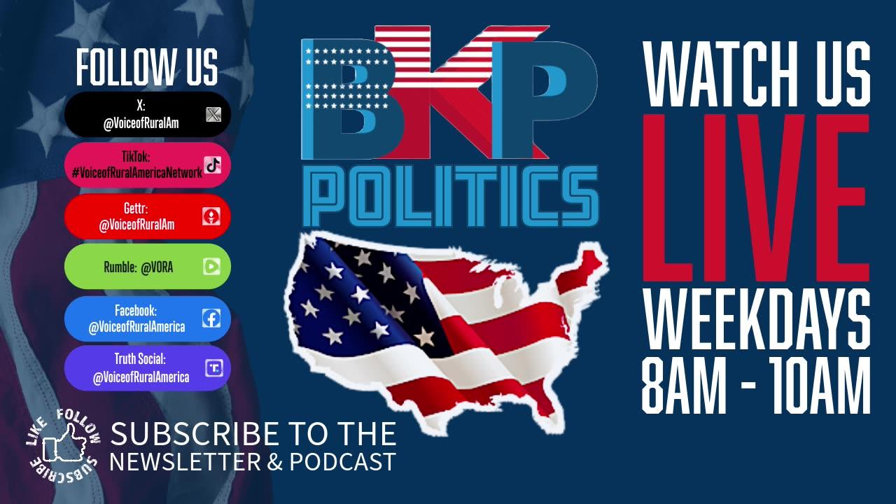 LIVESTREAM - Friday October 18, 2024 8:00am ET - Voice of Rural America with BKP