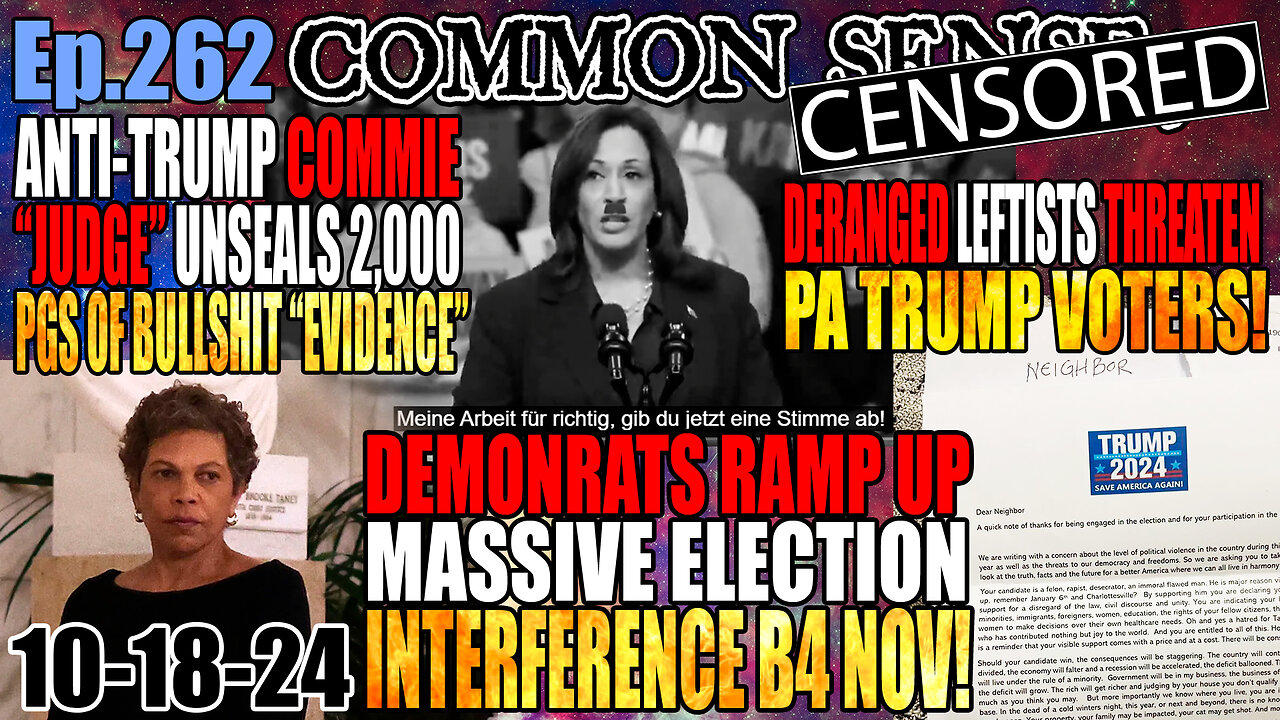 Ep.262 Demonrats Ramp Up Election Interference! Trump Dominates Polls As Silver and Gold Skyrocket!