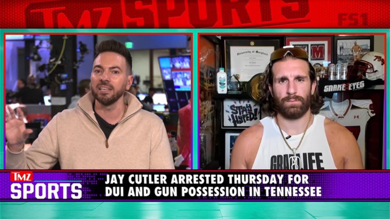 Jay Cutler Arrested For DUI, Gun Possession After Car Accident | TMZ Sports