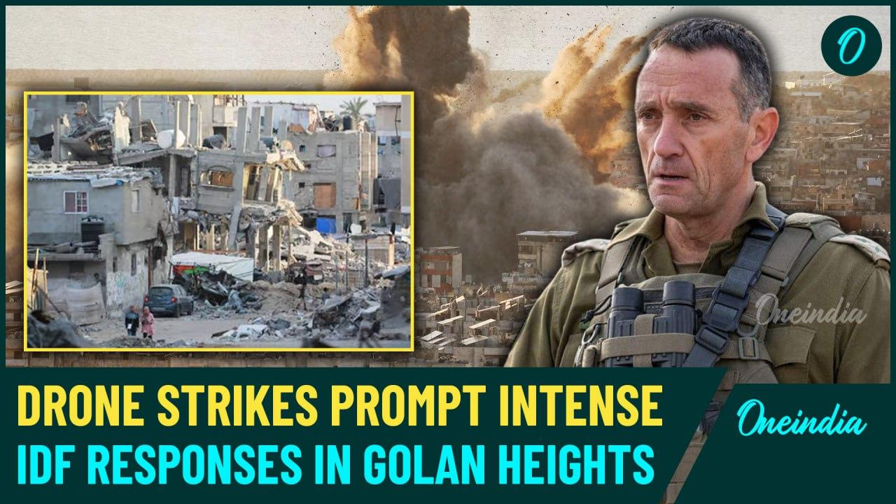 Sirens Sound as Iraqi Resistance Launches Drone Strikes on Vital Israeli Targets in Golan Height