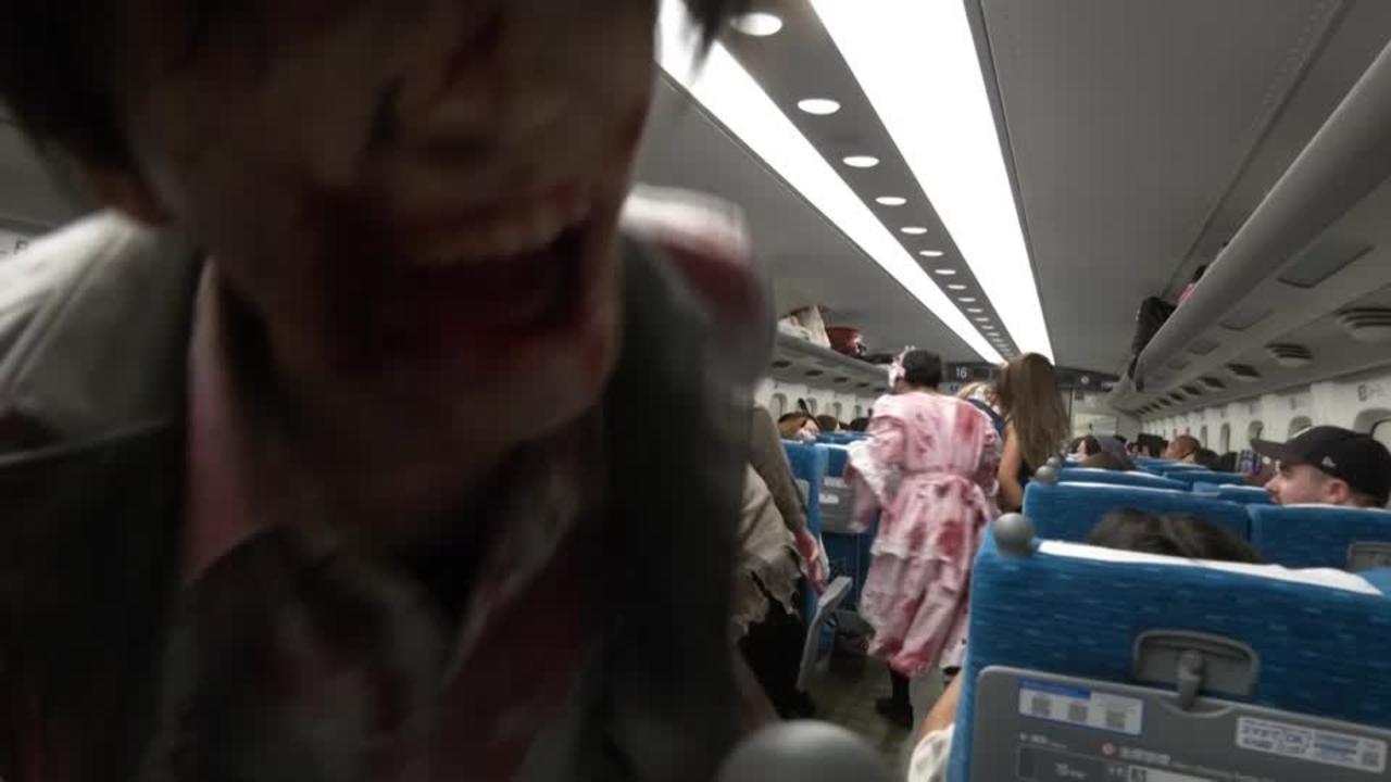 Spooky Thrills on Japan's Halloween Bullet Train