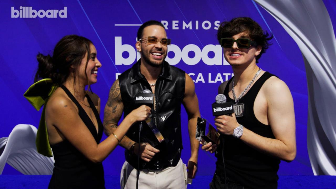 Prince Royce and Gabito Ballesteros Talk Potential EP & Winning Tropical Song of the Year | Billboard Latin Music Awards 2024