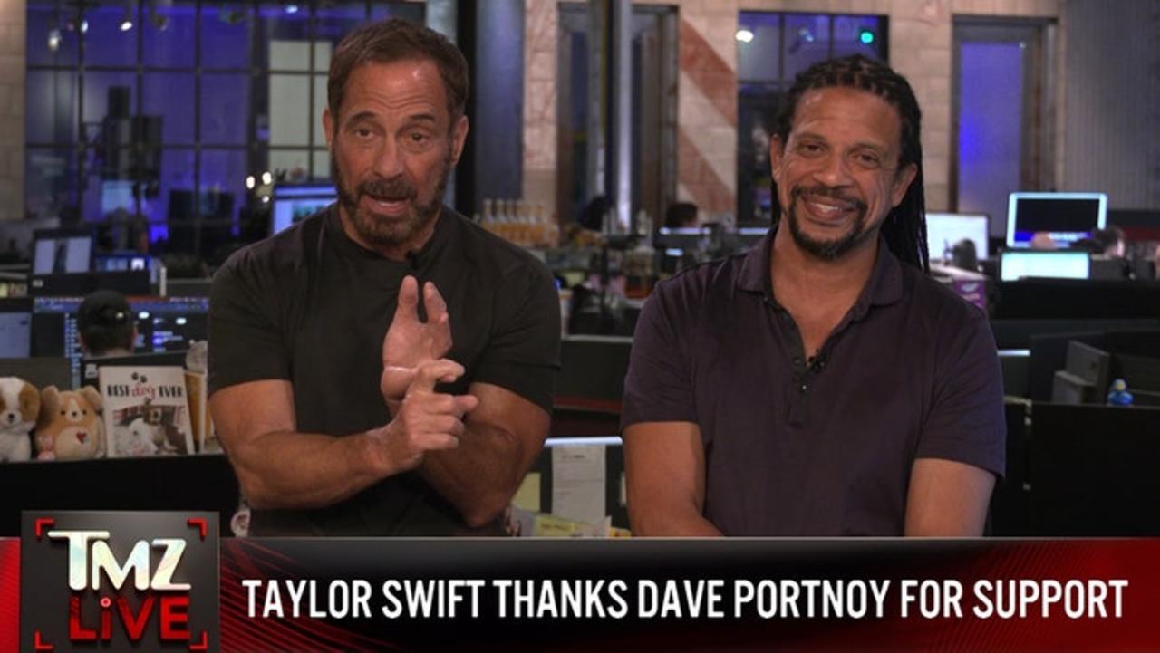 Taylor Swift Sends Thank You Letter to Dave Portnoy For His Support | TMZ Live