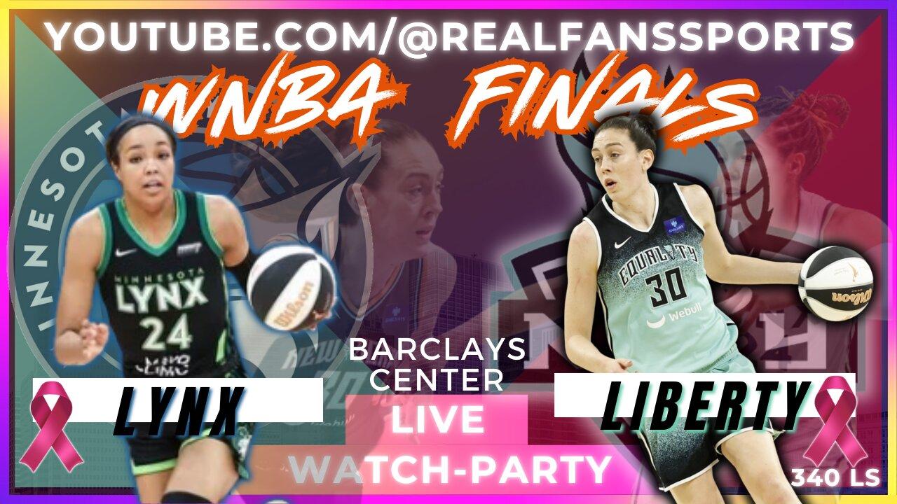 MINNESOTA LYNX vs NEW YORK LIBERTY | WNBA FINALS GAME #5 | WATCH-PARTY LIVE | REAL FANS SPORTS